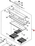  KLW-M3730-01 TOP COVER ASSY YA